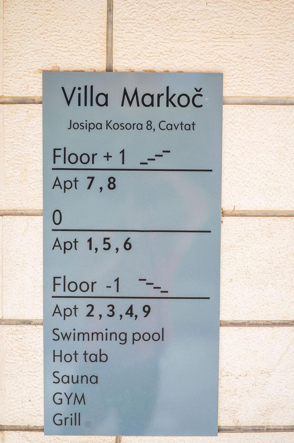 Villa Markoc Cavtat Luaran gambar